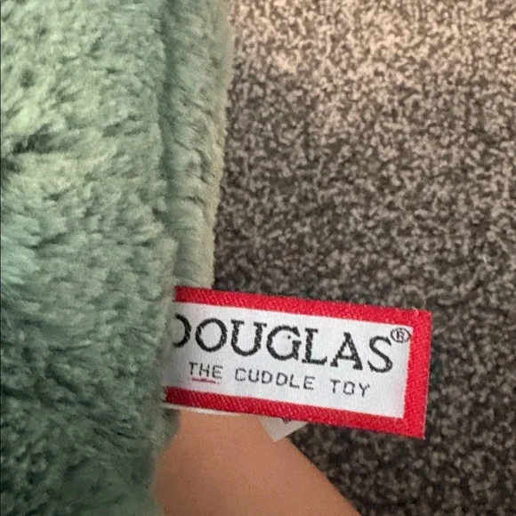 Douglas Cuddle Toys Triceratops Dinosaur Blue Green - Picture 3 of 6